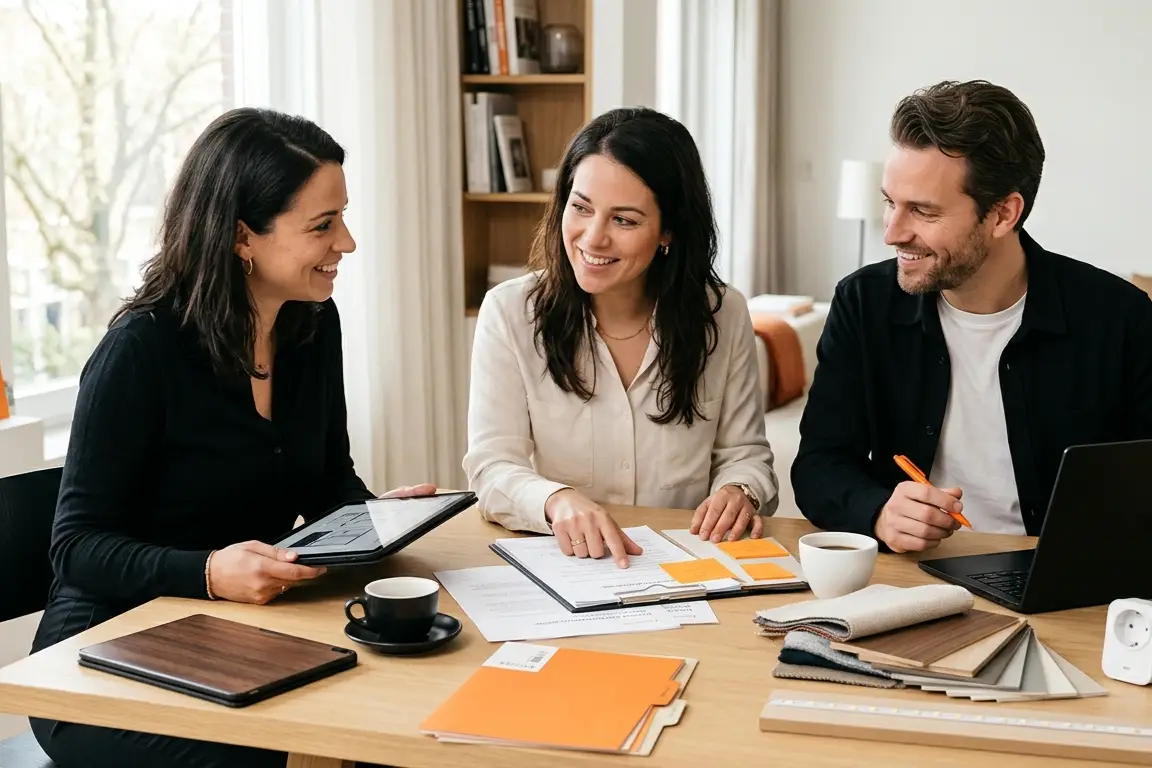 Professionals bespreken woonideeën en samenwerkingen voor Wonen net