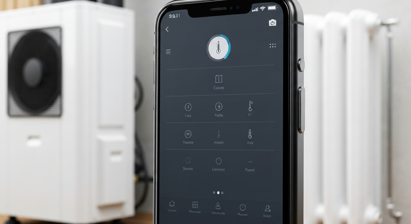 warmtepomp koppelen smart home