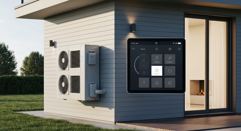 warmtepomp koppelen smart home